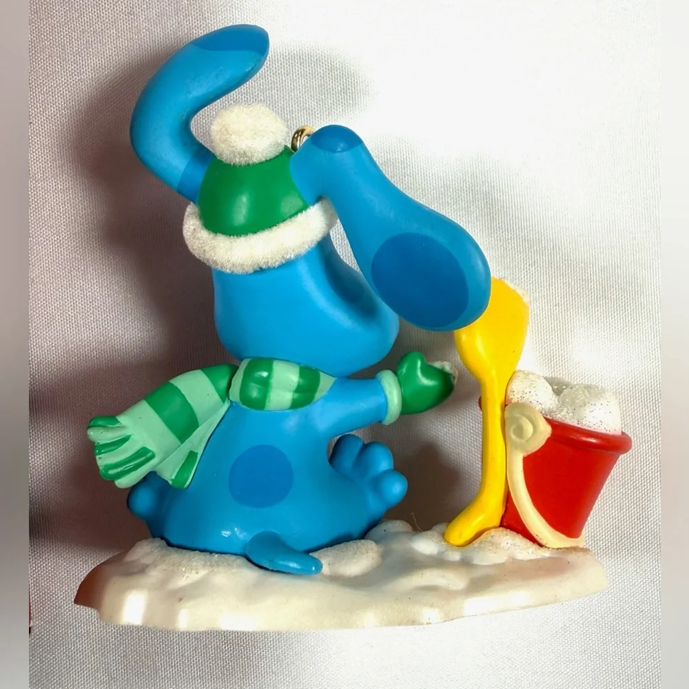 HALLMARK‎ BLUE’S CLUES Y2K VINTAGE The First Snow Keepsake Christmas Ornament